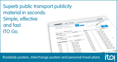 ITO Go : Superb public transport publicity material in seconds. Simple, effective and fast.